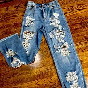 Cello ripped jeans. Worn once. Like new